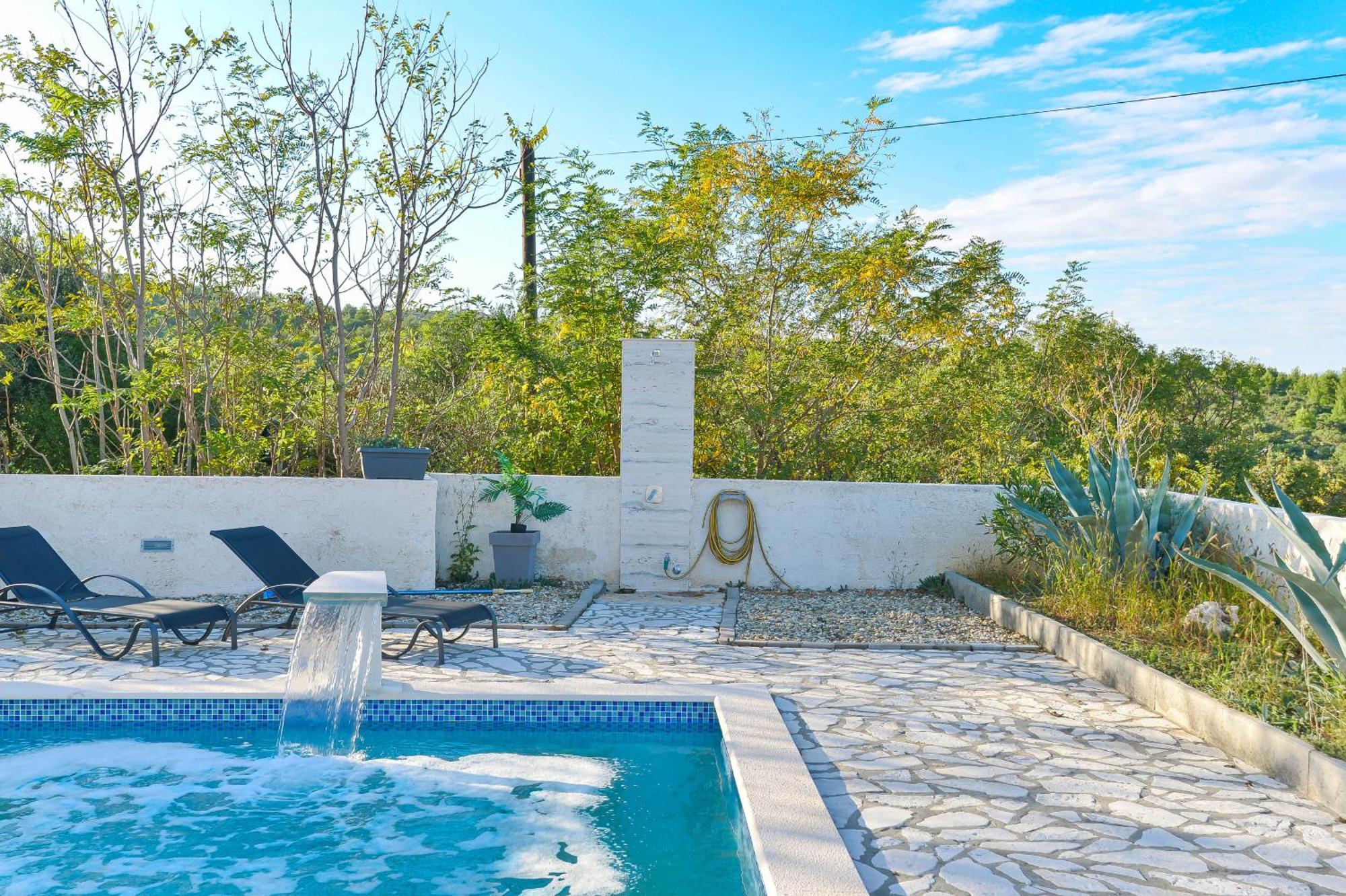 Villa Anna With Pool, Zadar County Vinjerac Eksteriør bilde