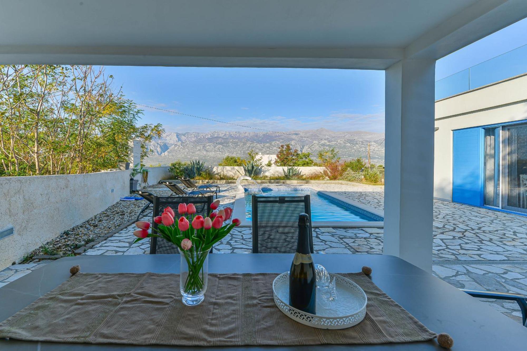 Villa Anna With Pool, Zadar County Vinjerac Eksteriør bilde