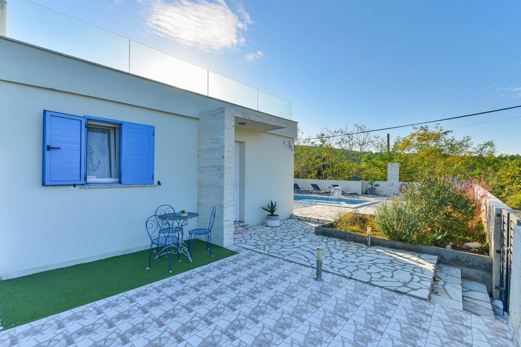 Villa Anna With Pool, Zadar County Vinjerac Eksteriør bilde