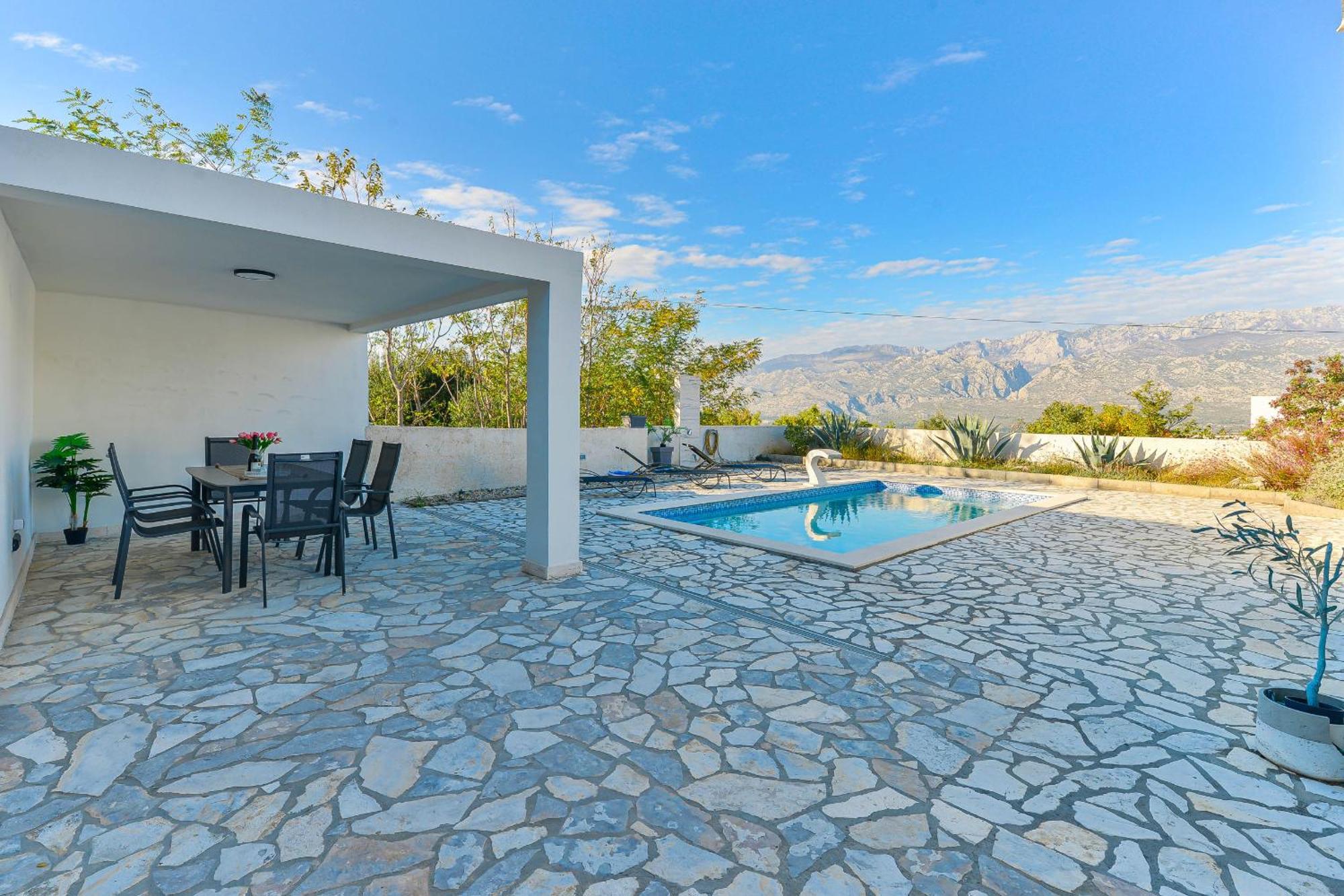 Villa Anna With Pool, Zadar County Vinjerac Eksteriør bilde